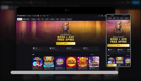 RockWin Casino App Screenshot